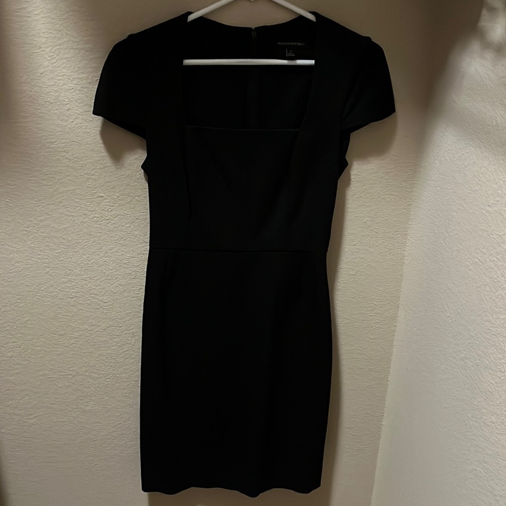 Banana Republic Black Work Dress